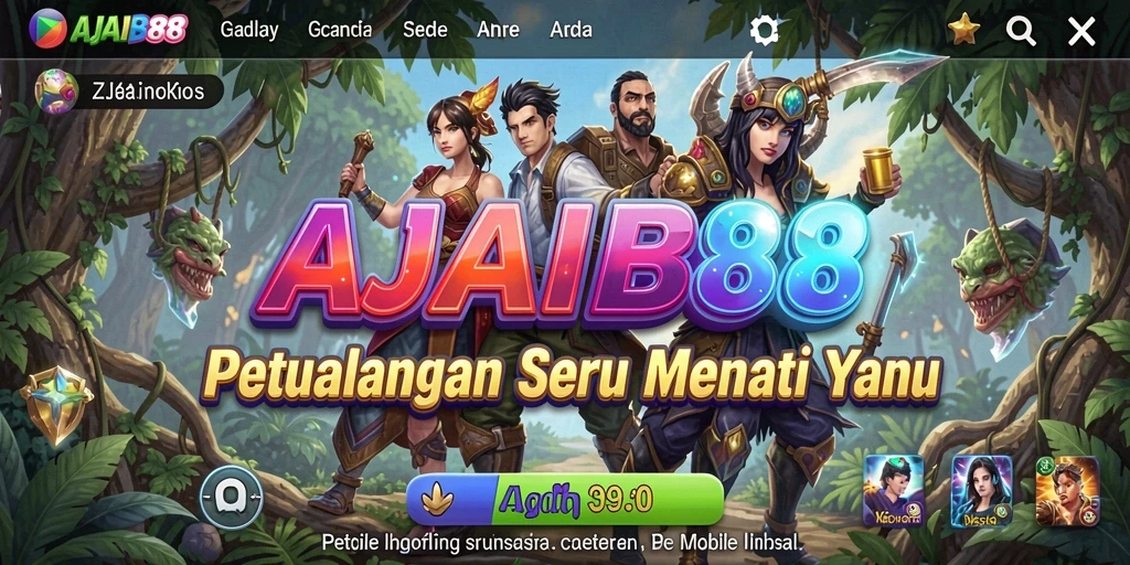 Tampilan gameplay AJAIB88 yang menegangkan dan menarik.