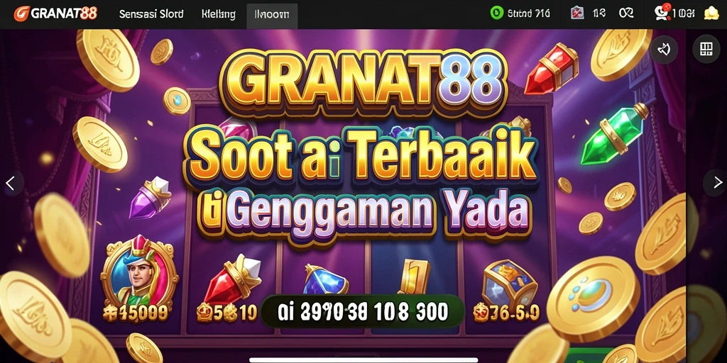 Screenshot gameplay GRANAT88 menampilkan aksi slot yang mendebarkan.
