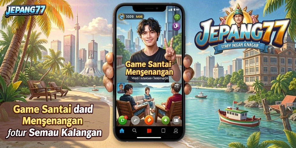 Tampilan gameplay <strong>JEPANG77</strong> yang seru dan penuh warna.