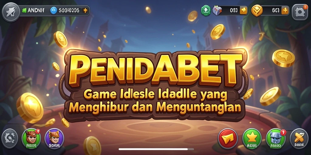 Tampilan gameplay PENIDABET yang menampilkan aksi Idle yang mengasyikkan.