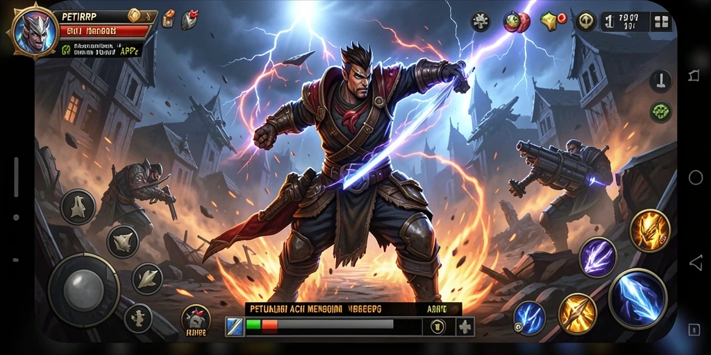 Gameplay mendebarkan dalam <strong>PETIRRP</strong> dengan pertempuran yang intens.