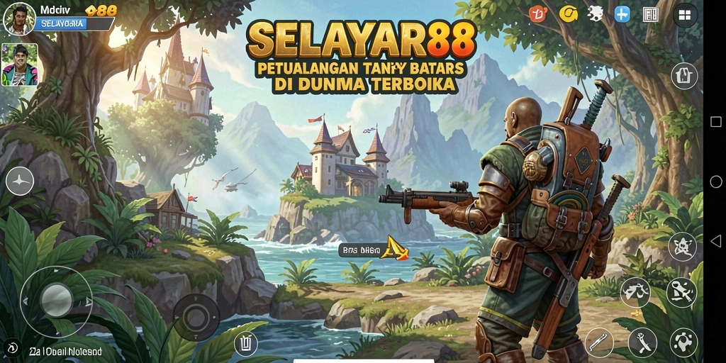 Gameplay seru di dunia terbuka SELAYAR88 dengan misi menantang.