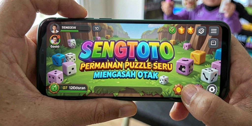 Gameplay SENGTOTO yang menantang dan seru dengan berbagai puzzle menarik.