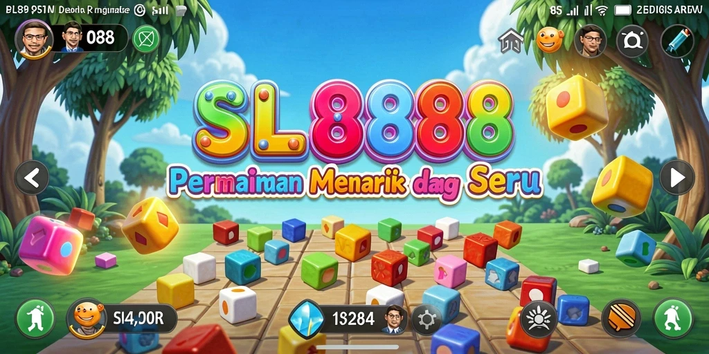 Screenshot gameplay SL888 menampilkan tantangan puzzle yang seru.