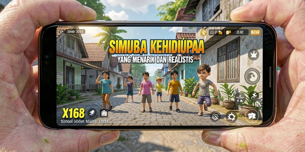 Tampilan gameplay X168 menunjukkan interaksi yang mendalam dan lingkungan yang menawan.